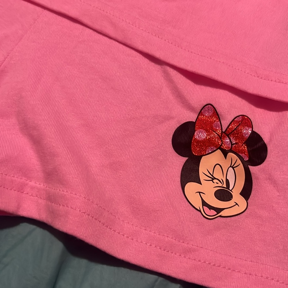 Disney Minnie Mouse outfit 
Top is a 5/6 bottoms a 4 (made bigger) imo - Picture 2 of 5